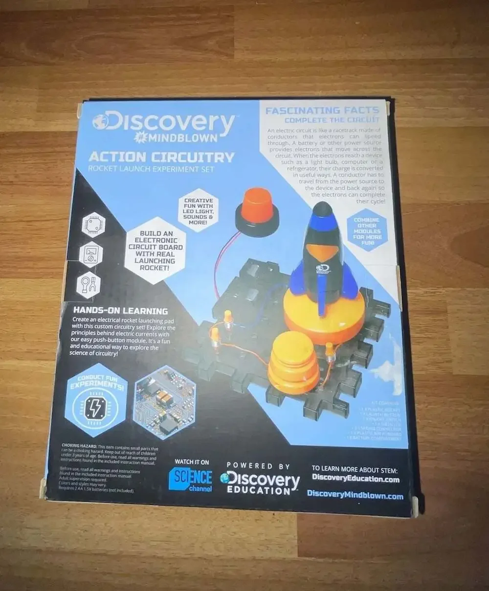 Discovery #Mindblown Action Circuitry Rocket Launch Experiment Set